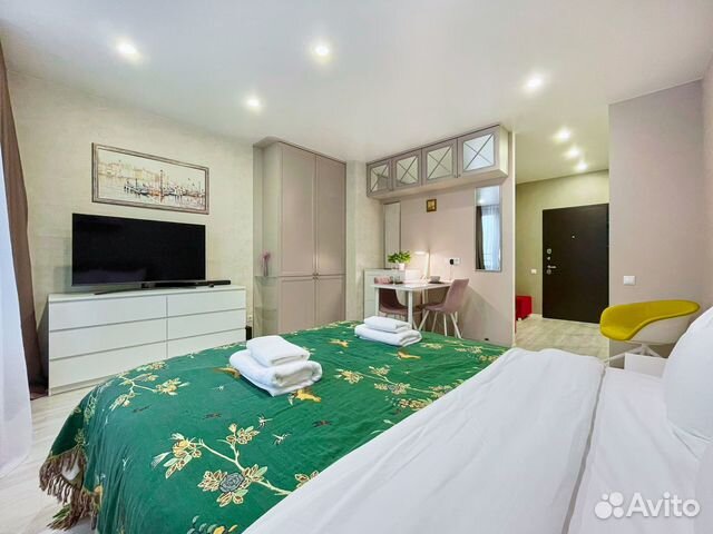

Квартира-студия, 30 м², 1 кровать