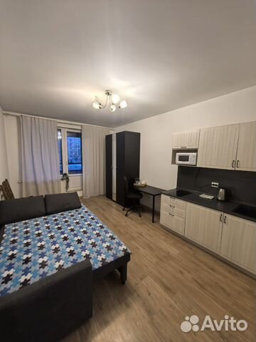 

Квартира-студия, 25 м², 1 кровать