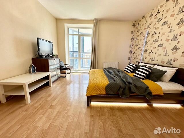 

1-к. квартира, 42,9 м², 2 кровати