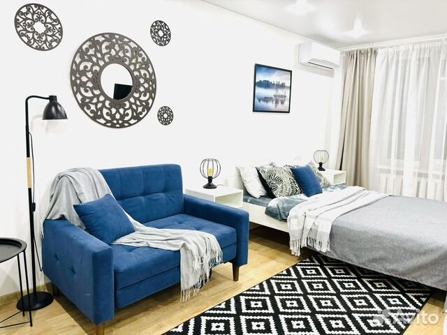 

Квартира-студия, 25 м², 2 кровати