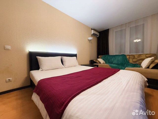 

1-к. квартира, 42 м², 2 кровати