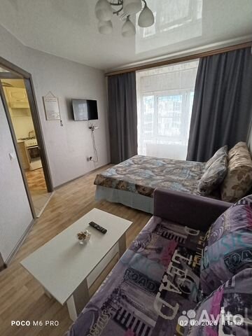 

1-к. квартира, 27 м², 2 кровати