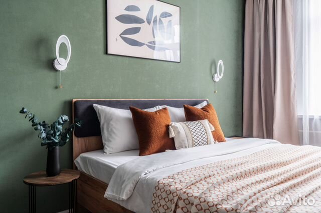 

1-к. квартира, 40 м², 2 кровати