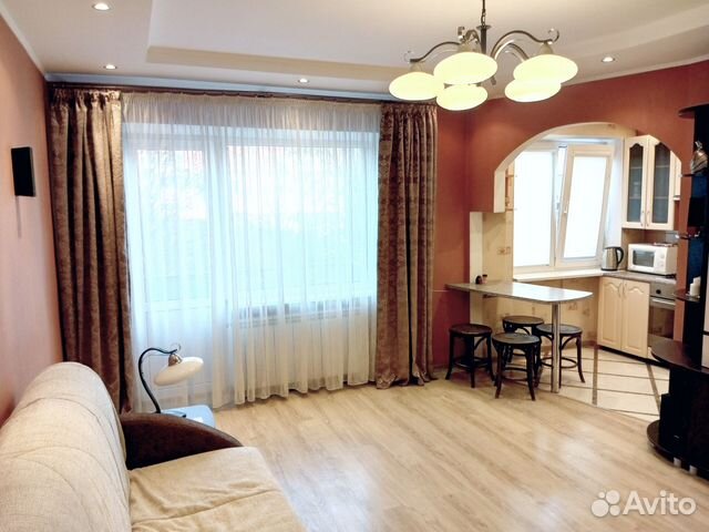 

1-к. квартира, 43,7 м², 2 кровати