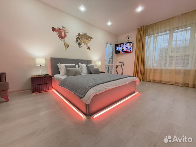 

Квартира-студия, 38 м², 1 кровать