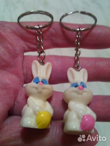 СССР Зайчик Брелок Редкость Оригинал Новый