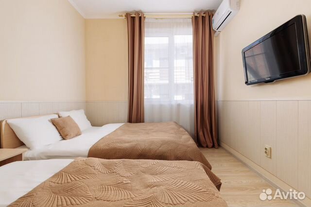 

1-к. квартира в апарт-отеле, 20 м², 2 кровати