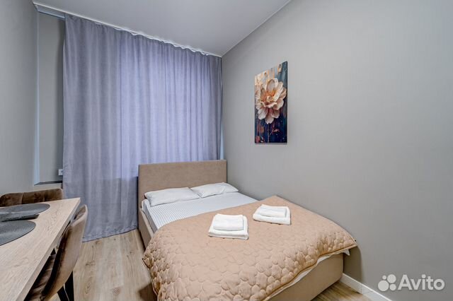 

Квартира-студия в апарт-отеле, 17 м², 1 кровать