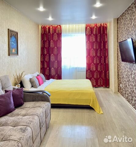

1-к. квартира, 38 м², 2 кровати