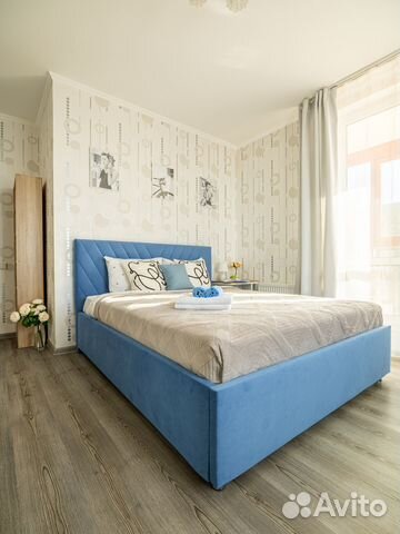 

1-к. квартира, 39 м², 2 кровати