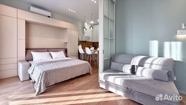 

1-к. квартира, 32 м², 2 кровати