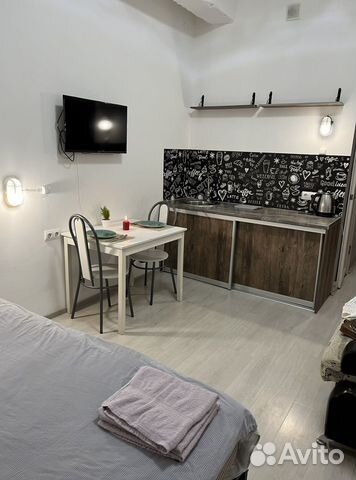 

Квартира-студия, 25 м², 2 кровати