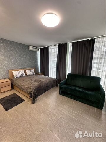 

Квартира-студия, 30 м², 2 кровати