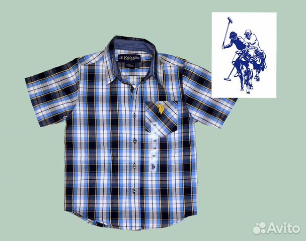 Рубашка US Polo 4T (4-5лет) новая Рубашка US Polo 4T (4-5лет) новая