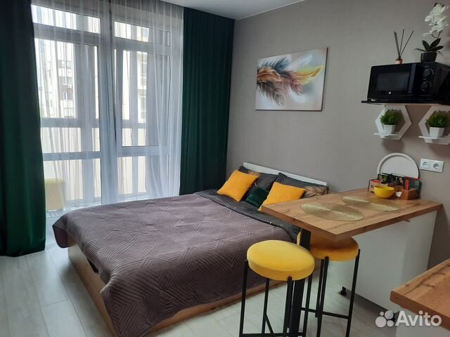 

Квартира-студия, 20 м², 1 кровать