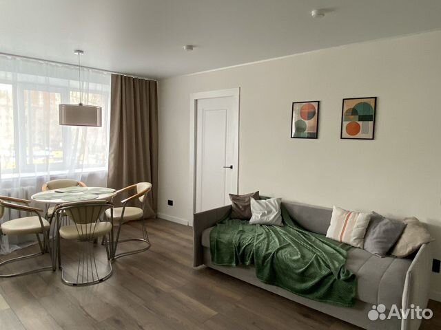 

1-к. квартира, 43,2 м², 2 кровати