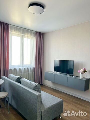 

Квартира-студия, 34 м², 2 кровати