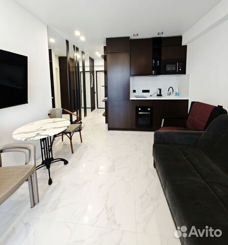 

Квартира-студия, 24 м², 2 кровати