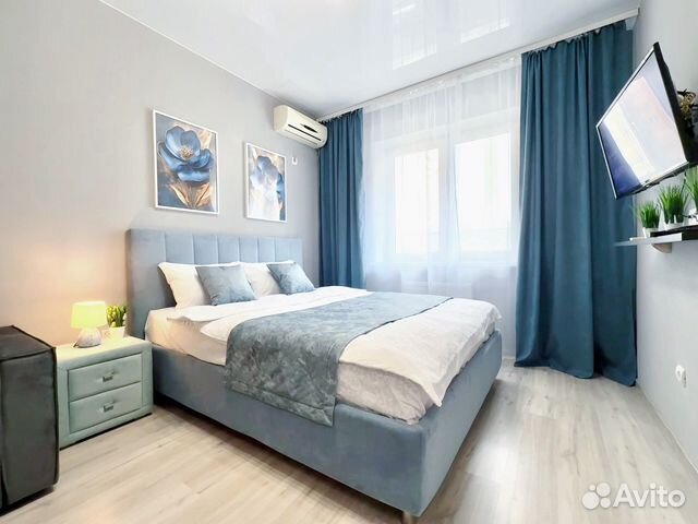 

1-к. квартира, 36 м², 2 кровати