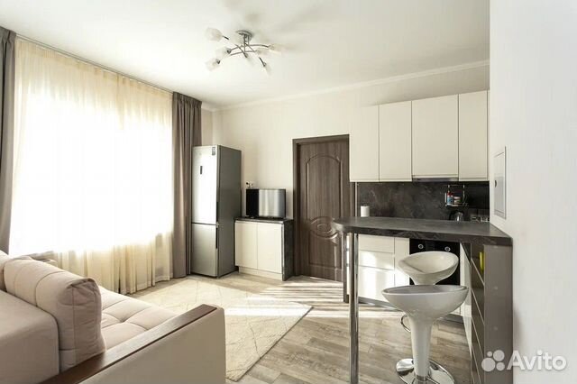 

1-к. квартира, 40 м², 2 кровати