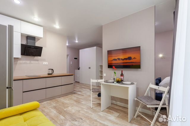 

Квартира-студия, 38 м², 2 кровати