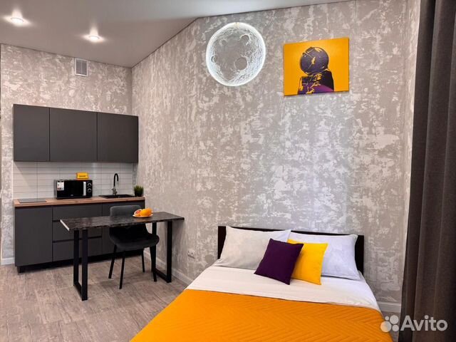 

Квартира-студия, 29 м², 2 кровати