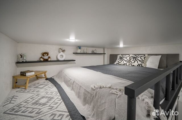 

Квартира-студия, 12 м², 2 кровати