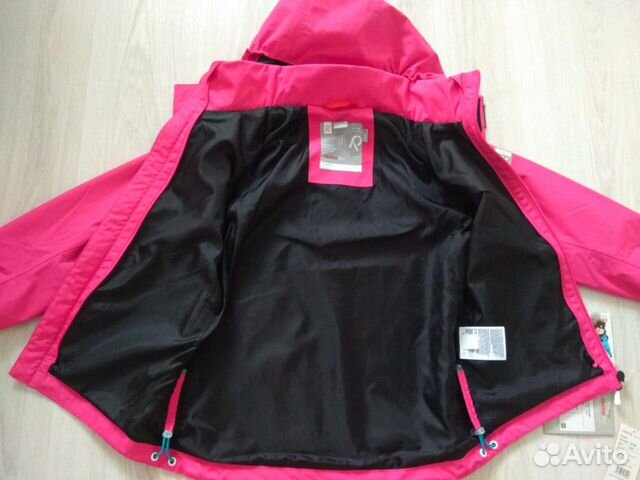 Новая весенняя куртка Reima Tec 3 в 1 р.134