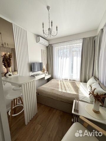 

Квартира-студия, 15,5 м², 1 кровать