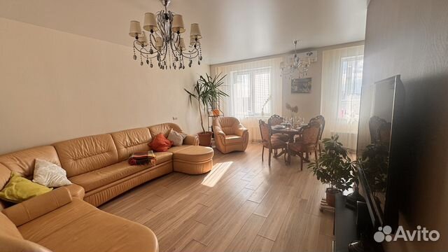 

3-к. квартира, 80 м², 4 кровати