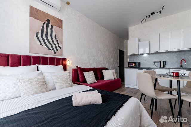 

Квартира-студия, 20 м², 2 кровати