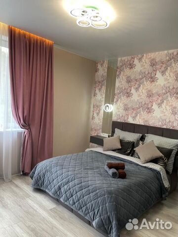 

1-к. квартира, 42 м², 2 кровати