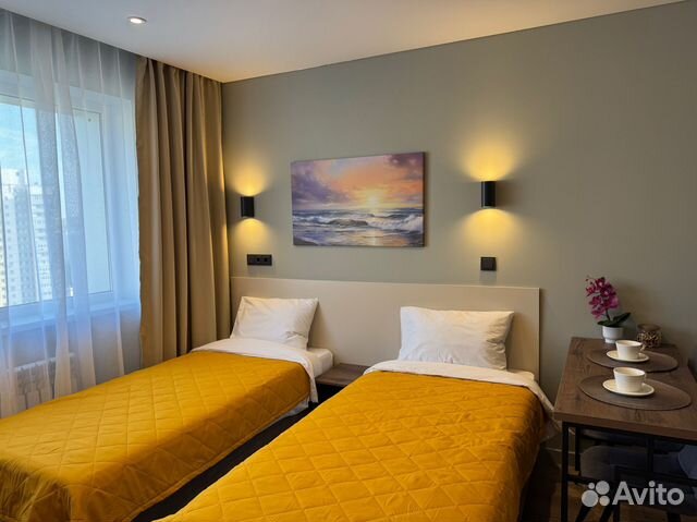 

Квартира-студия, 21 м², 2 кровати