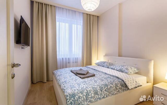 

1-к. квартира, 39 м², 2 кровати