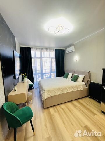 

Квартира-студия, 26 м², 2 кровати