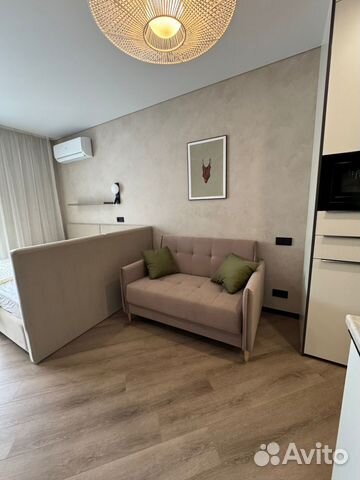 

Квартира-студия, 23 м², 2 кровати