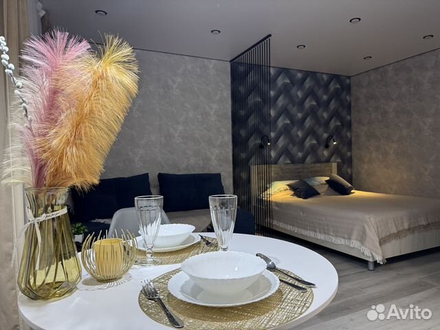 

Квартира-студия, 35 м², 2 кровати