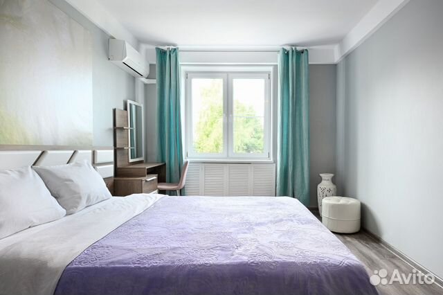 

1-к. квартира, 46 м², 2 кровати
