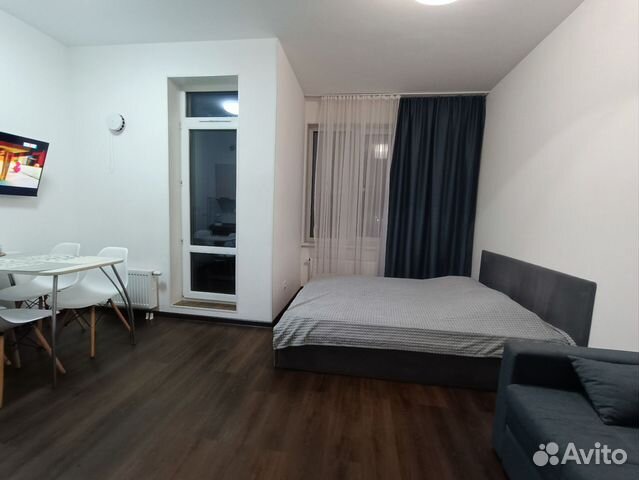 

Квартира-студия, 26 м², 2 кровати