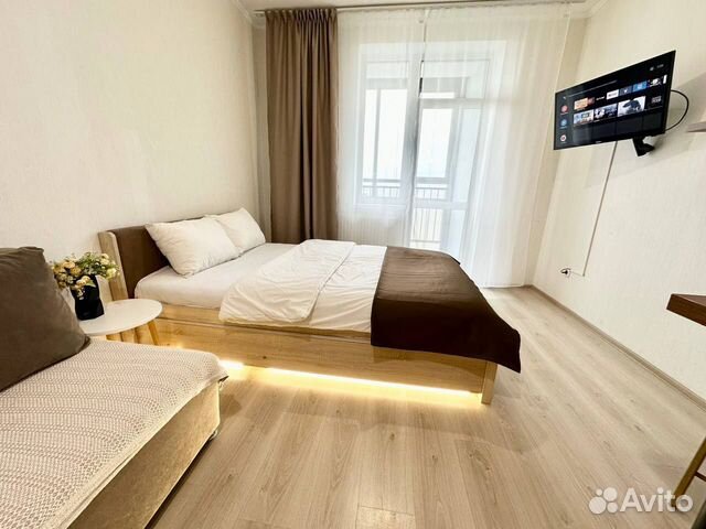 

Квартира-студия, 33,1 м², 2 кровати