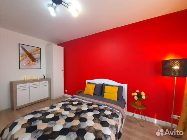 

1-к. квартира, 41 м², 2 кровати