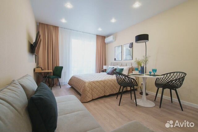 

Квартира-студия, 26 м², 1 кровать
