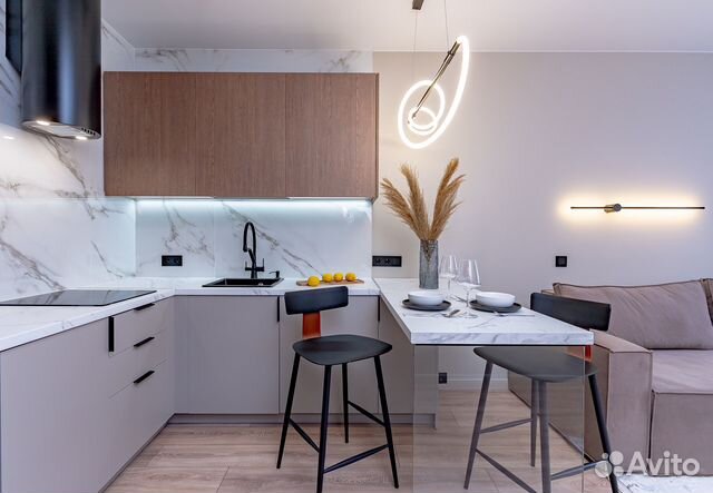 

1-к. квартира, 43,5 м², 2 кровати