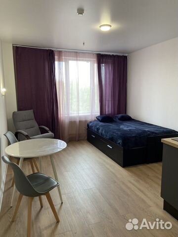 

Квартира-студия, 24 м², 1 кровать