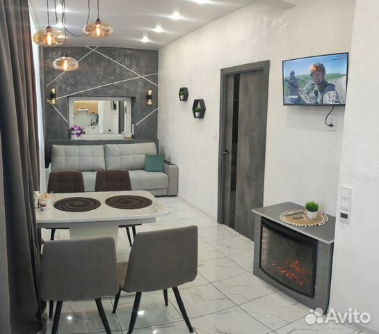 

1-к. квартира, 42 м², 2 кровати