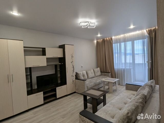 

1-к. квартира, 37 м², 2 кровати