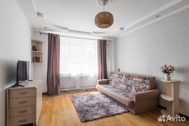 

1-к. квартира, 55 м², 3 кровати