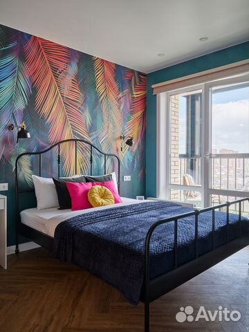

1-к. квартира, 40 м², 2 кровати