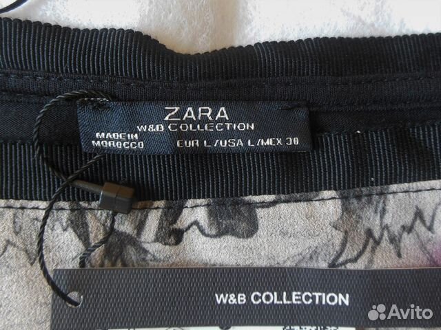 Новая блузка лонгслив Zara WB Испания оригинал