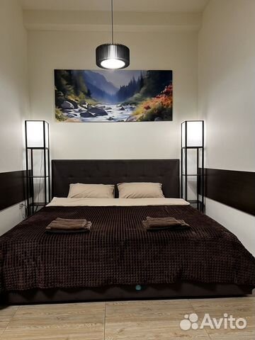 

Квартира-студия, 34 м², 2 кровати